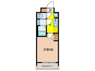 メイクス今池PRIMEの物件間取画像